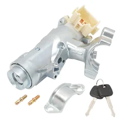 Car Ignition Switch Assembly with 2 Keys & Bracket 45020-38-1 45020-12-11 For Toyota Corolla RVA4 1998- 2002