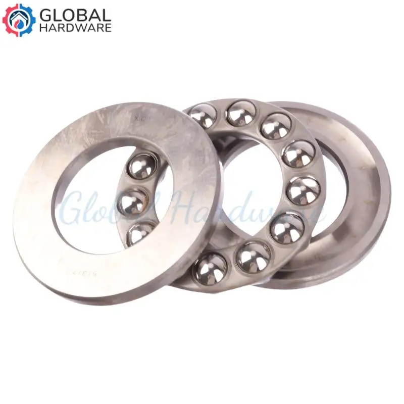 Plain Bearing 51317 for Industrial Machinery Fits Packaging Food Chemical Machines Withstands Heavy Axial Loads During Operation