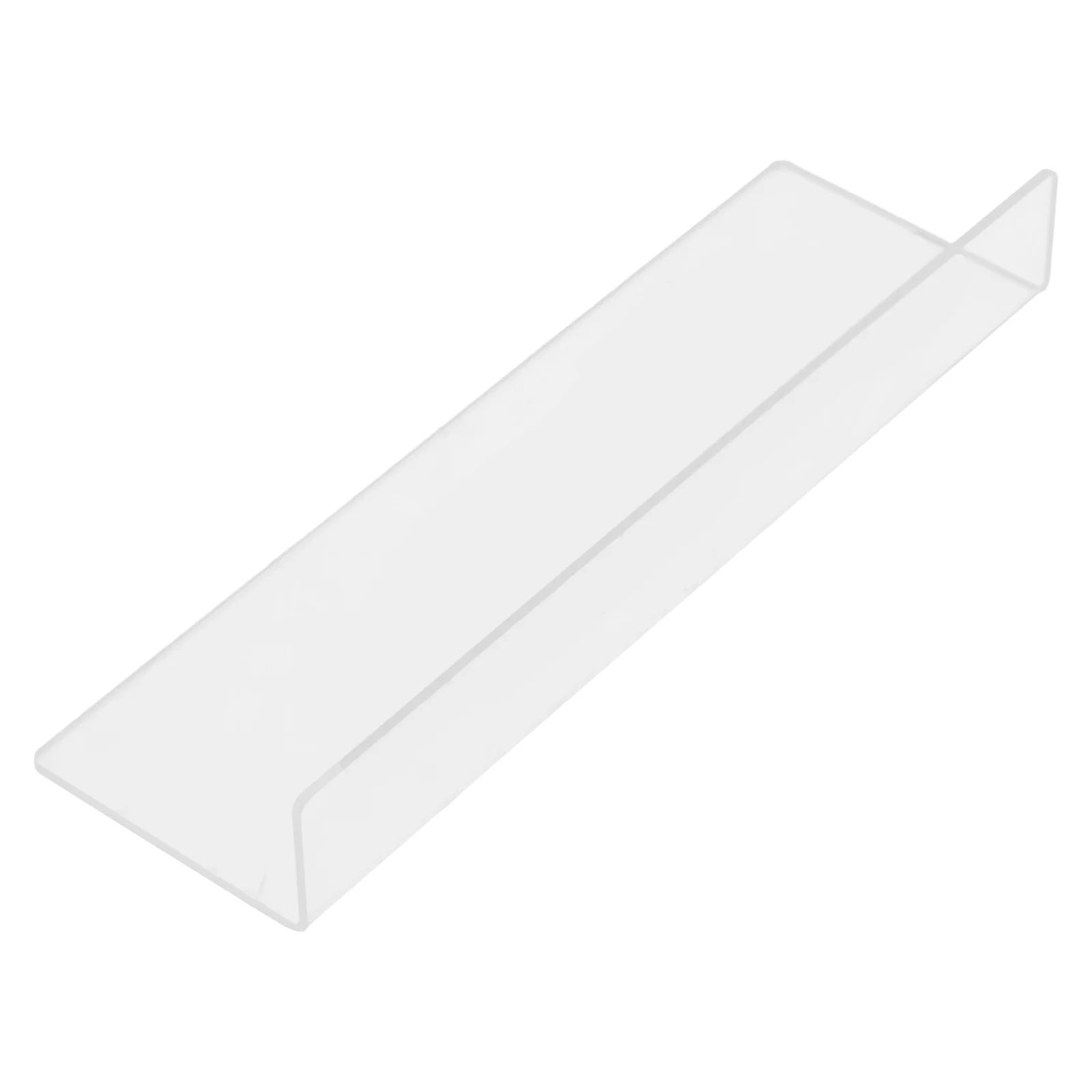 

Transparent Acrylic Shelf Divider Supermarket Shelf Organizer Clear Cabinet Divider Separator for Food Drinks and Storage