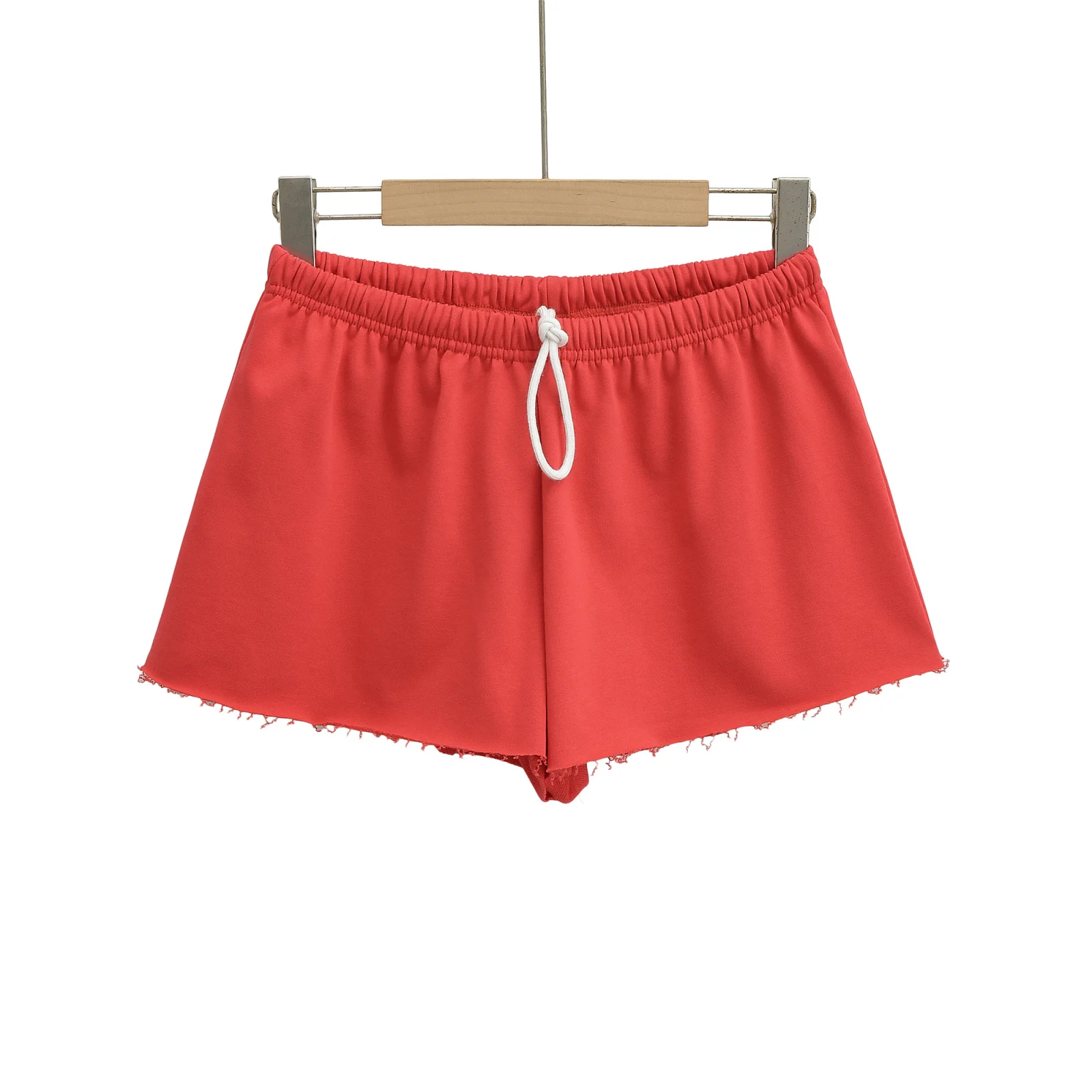 American Sle taille basse a-ligne conception découpé pull ort pantalon pantalons décontractés pantalons chauds coupe ample minceur jambe allongement