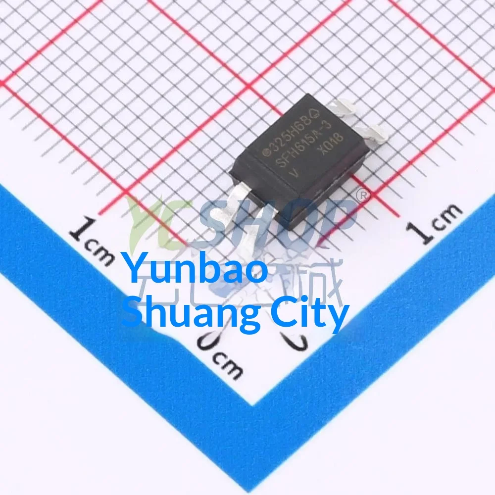 SFH615A‑3X018T Phototransistor Output Optocoupler 5300Vrms Isolation SMD 4‑SMD Optoisolator