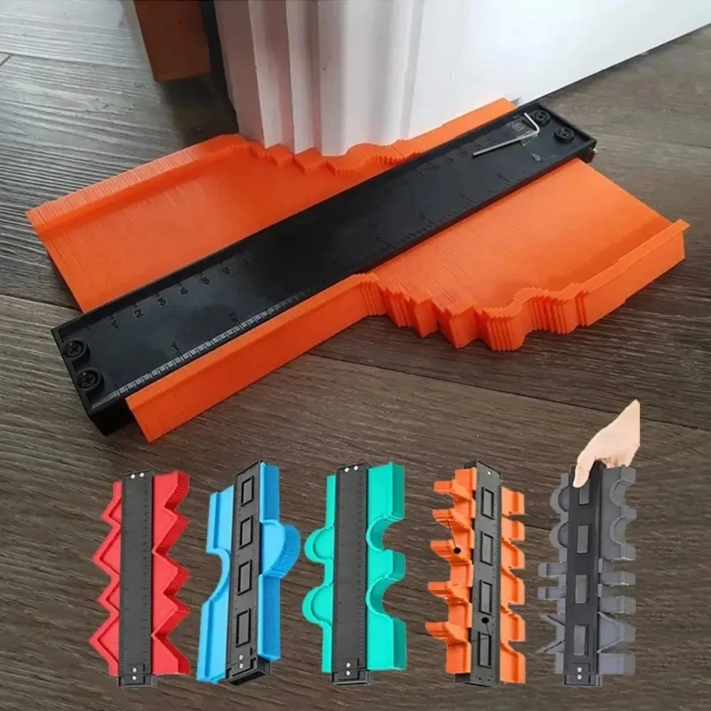 Shape Gauge Duplicator Profile Duplication Gauge Contour Template Plastic Contour Copy Duplicator Measuring Tool Contour Gauge