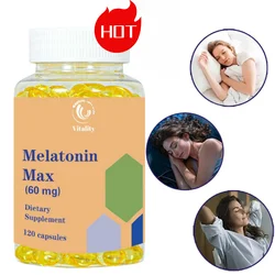 Vitality Melatonin Capsules - Relieve Insomnia, Help Improve Sleep Quality, Reduce Waking Time, Help Deep Sleep