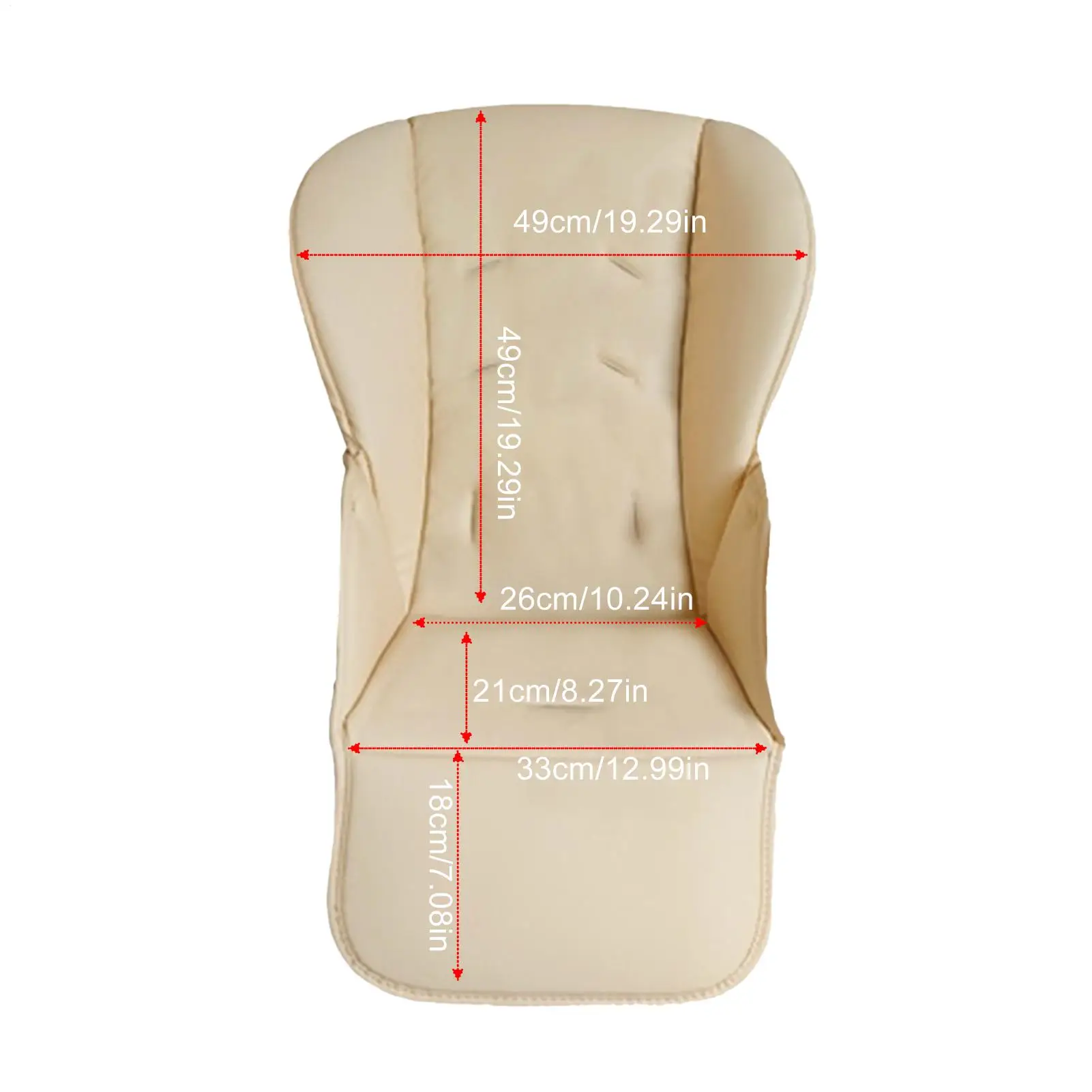 Fodera per seggiolone di ricambio Comodi cuscinetti per sedie da pranzo Cuscino di protezione per sedile da pranzo in pelle PU per ragazzi e ragazze Sons
