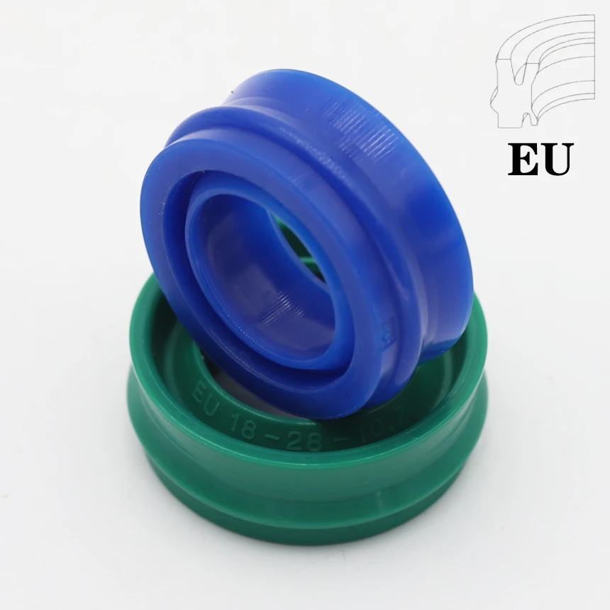 EU 12 14 16 18 20 22*19 20 22 24 26 28 30 32*10 10.7 11.2 Blue Green PU DustProof Cylinder Piston Rod Shaft Ring Gasket Oil Seal