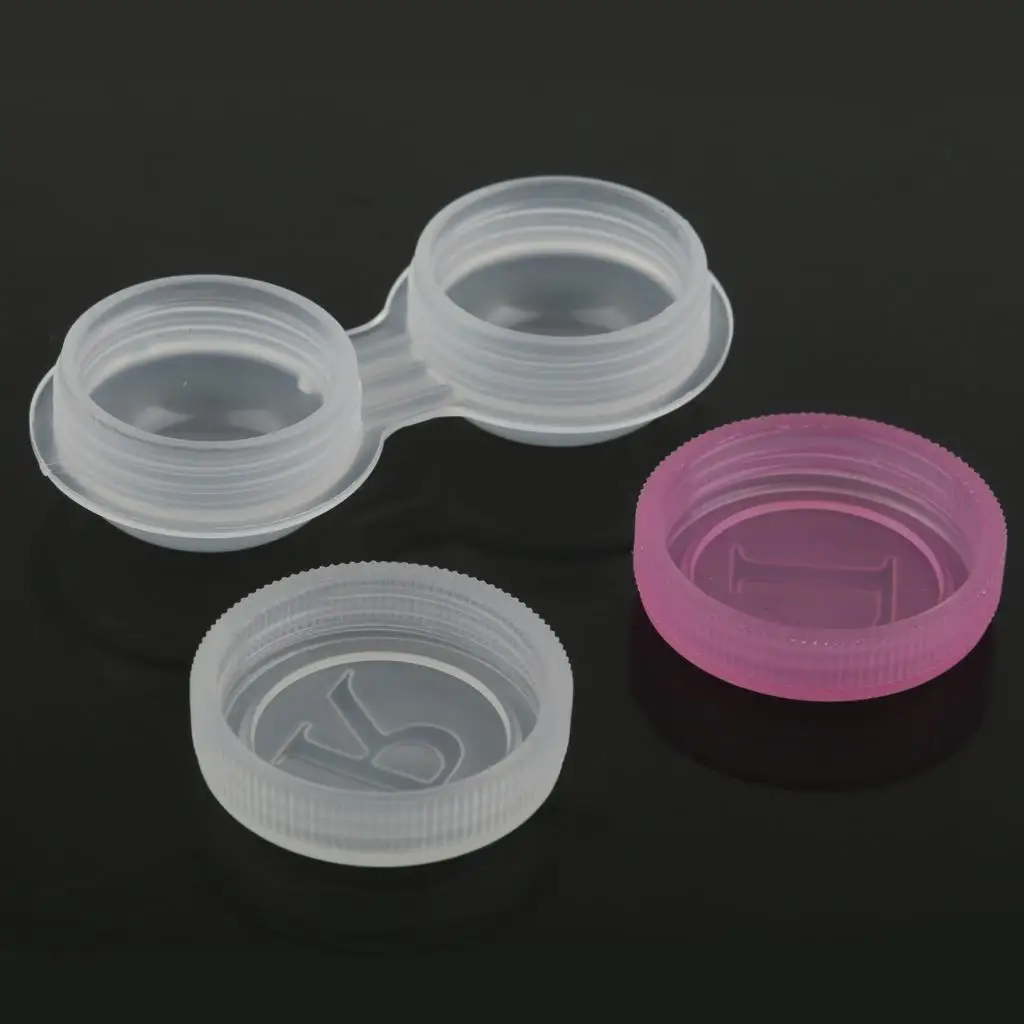Portable Pocket Size Contact Lens Case Travel Storage Holder Container B