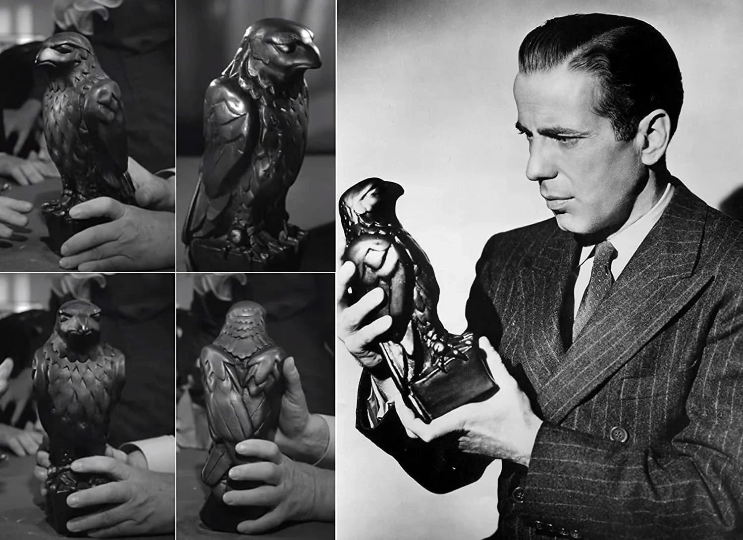 Maltese Falcon Statue Prop Handmade Resin Sculpture view 4