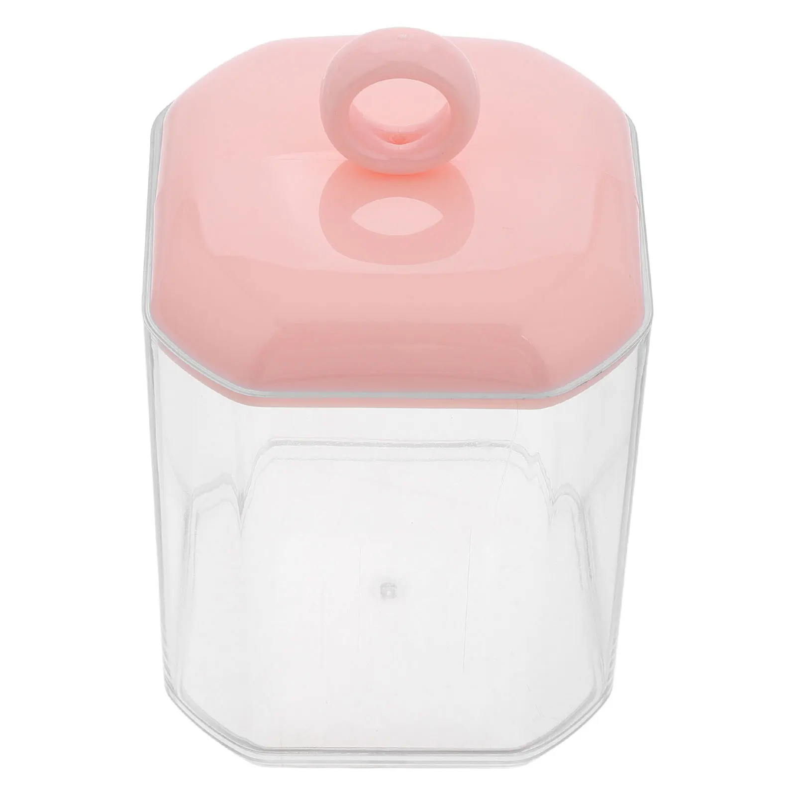 

Cotton Pad Container With Lid Multifunctional Makeup Organizer For Bathroom Desktop Vanity Storage Box Travel Cotton Swab