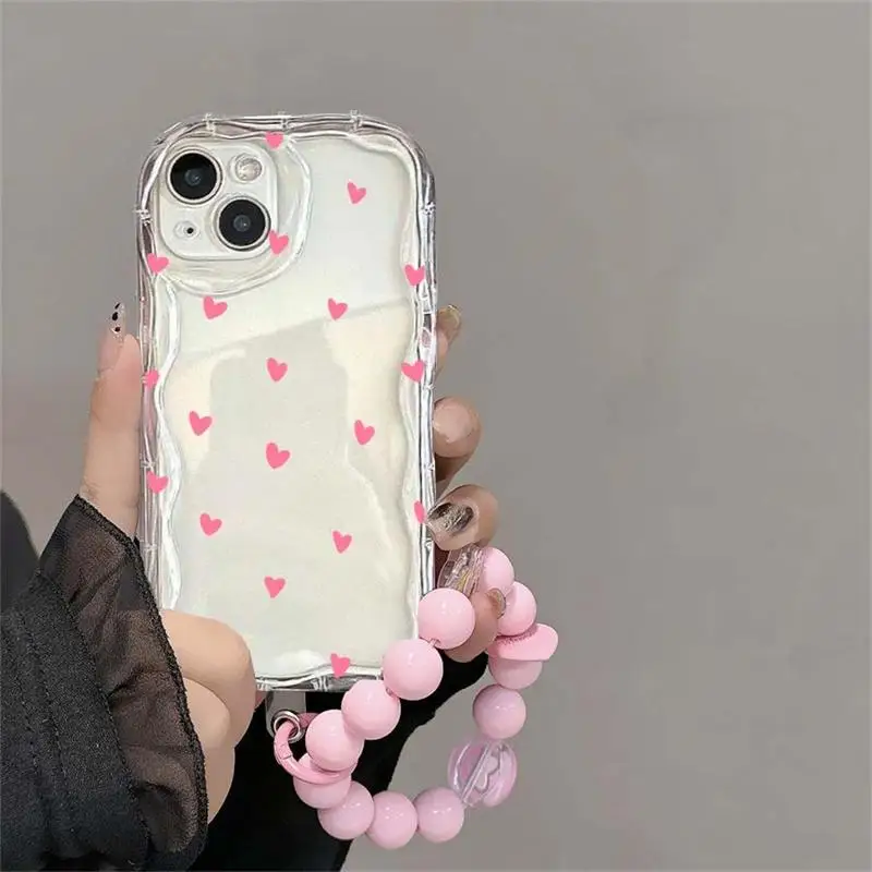 جراب مع سلسلة وسوار لـ infinix note 30 ، 40 ، pro ، 30i ، 40i ، 30 play ، ذكي 8 ، tecno ، spark ، 20 ، 20c