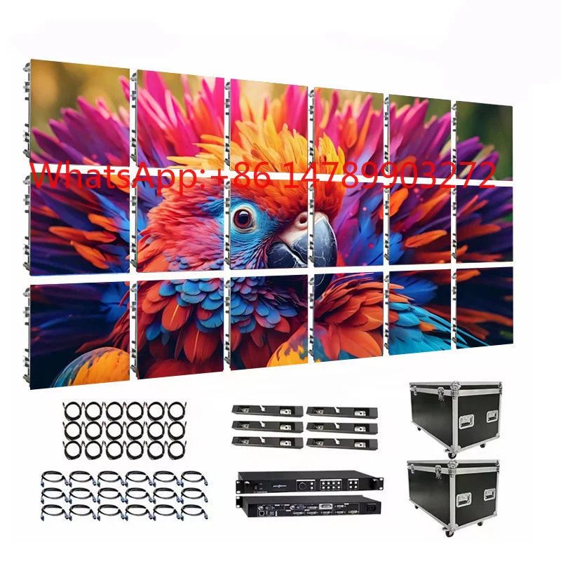 P3.91 5000cd High Bright LED Billboard High Resolution Outdoor Rental Wholesale Display Screen