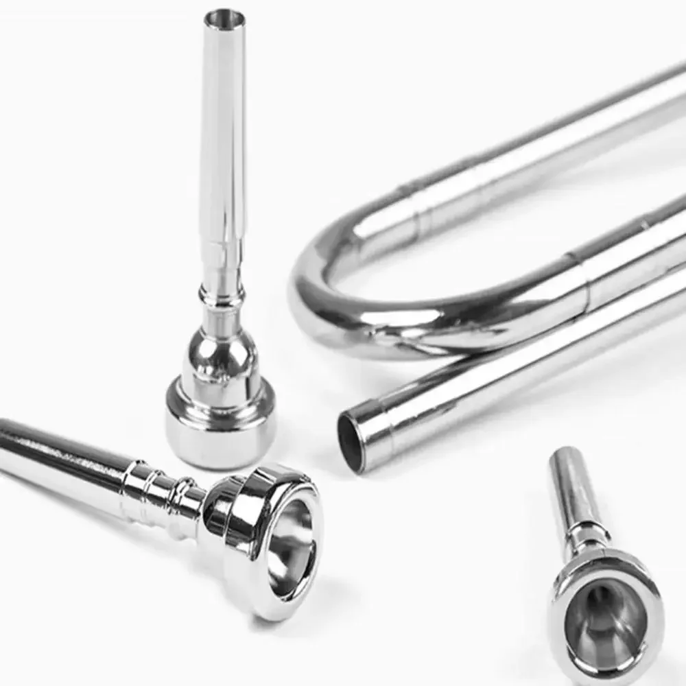 

3C/5C/7C Trumpet Mouthpiece Gold/Silver Universal Trumpet Exerciser Brass Musical Instruments Accessories
