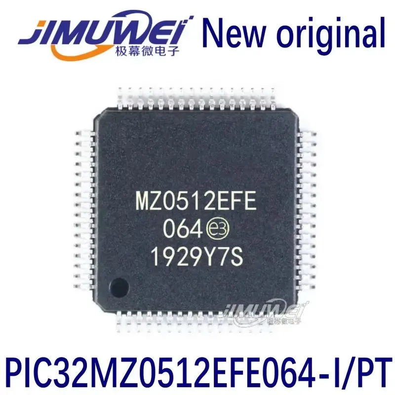 PIC32MZ0512EFE064-I/PT TQFP-64 Surface mounted microcontroller 100%New and Original