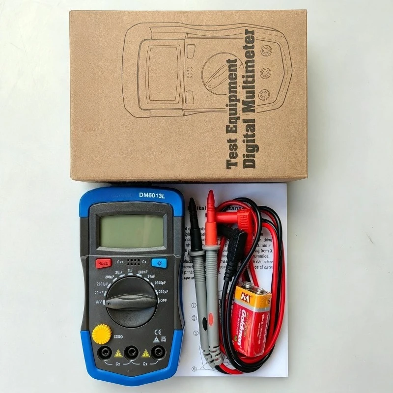 1PC HOLDPEAK DM6013L Capacitance Meter/Capacitance Tester