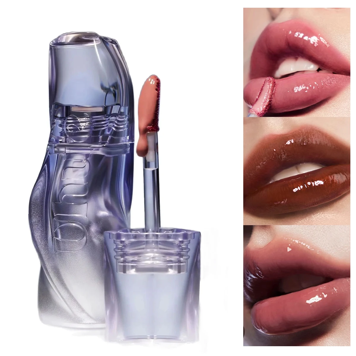 Uhue 6D Mirror Lip Gloss Main Series Liquid Lipstick Moisturizing Hydrating Futuristic Sci-Fi Feel Glossy Finish