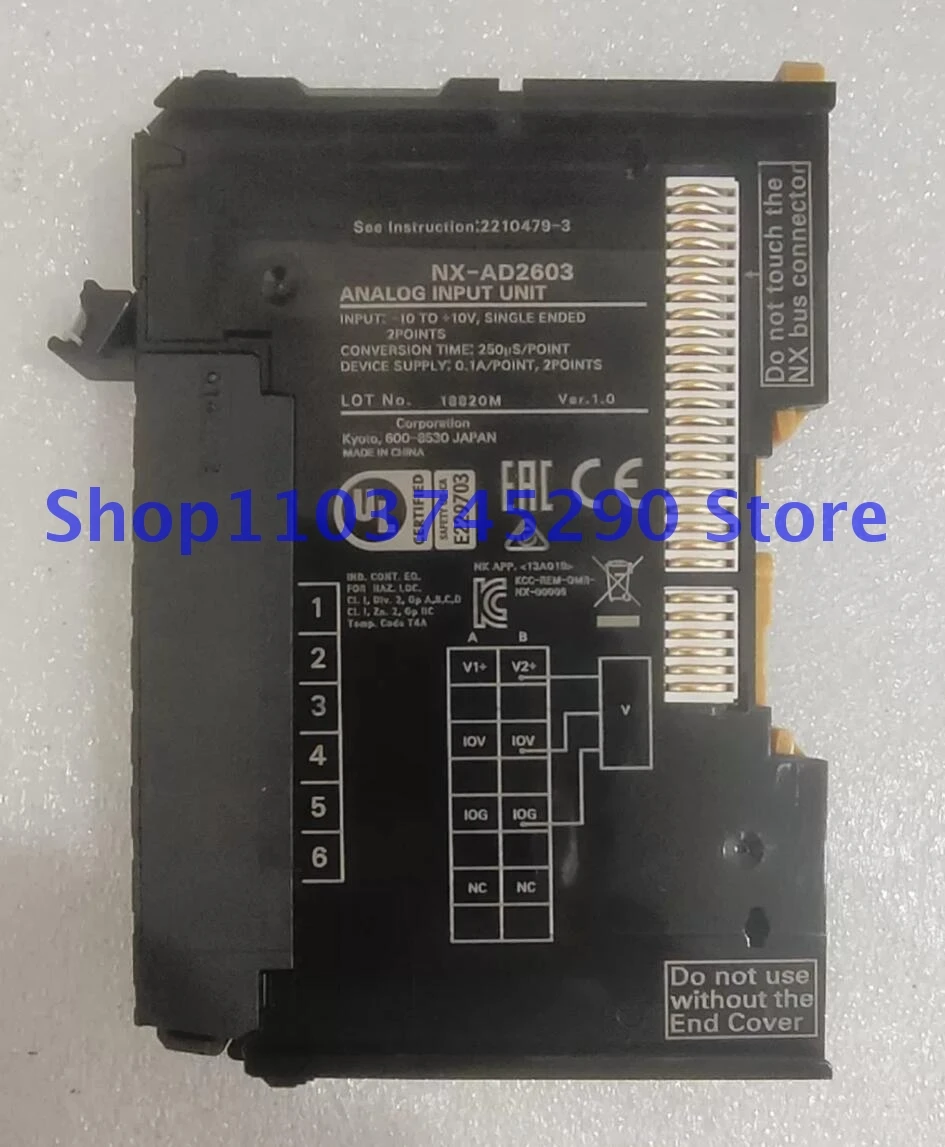 1PCS NX-AD2603 Fast Shipping In Box Original New NXAD2603 Digital Output Unit PLC Module Brand