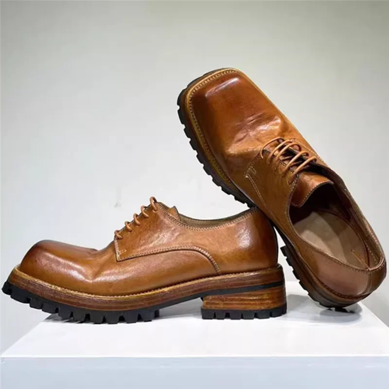

Men Dress shoes Fashion Man Genuine leather Men Casual Shoe