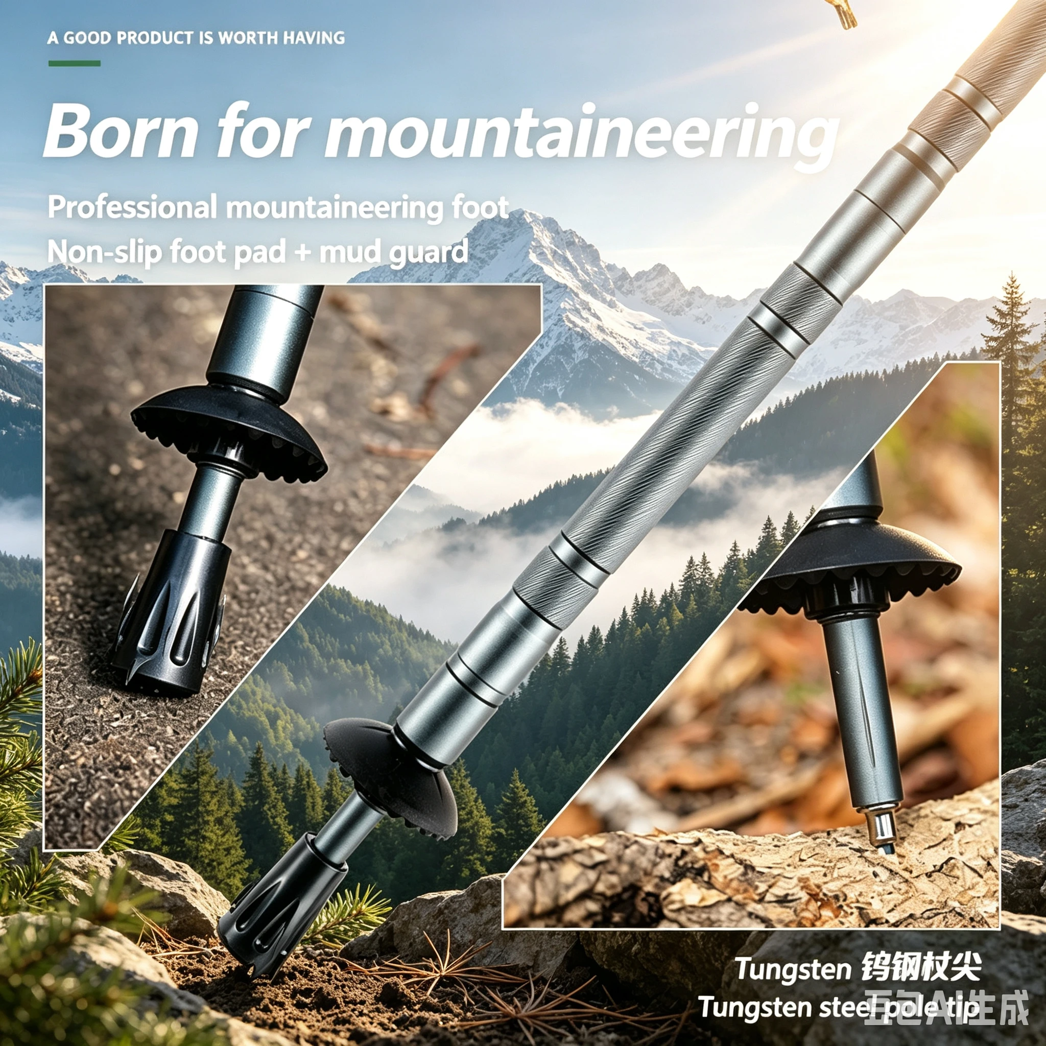 Trekking Poles Foldable Hiking - огляд і ціна Trekking Poles