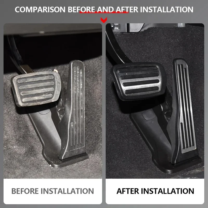 High Quality Car Pedals Gas Brake Foot Rest Non-slip Pedal Cover Pad Interior Accessories ATS 2011-2015 ATS-L CT6 2016-2017