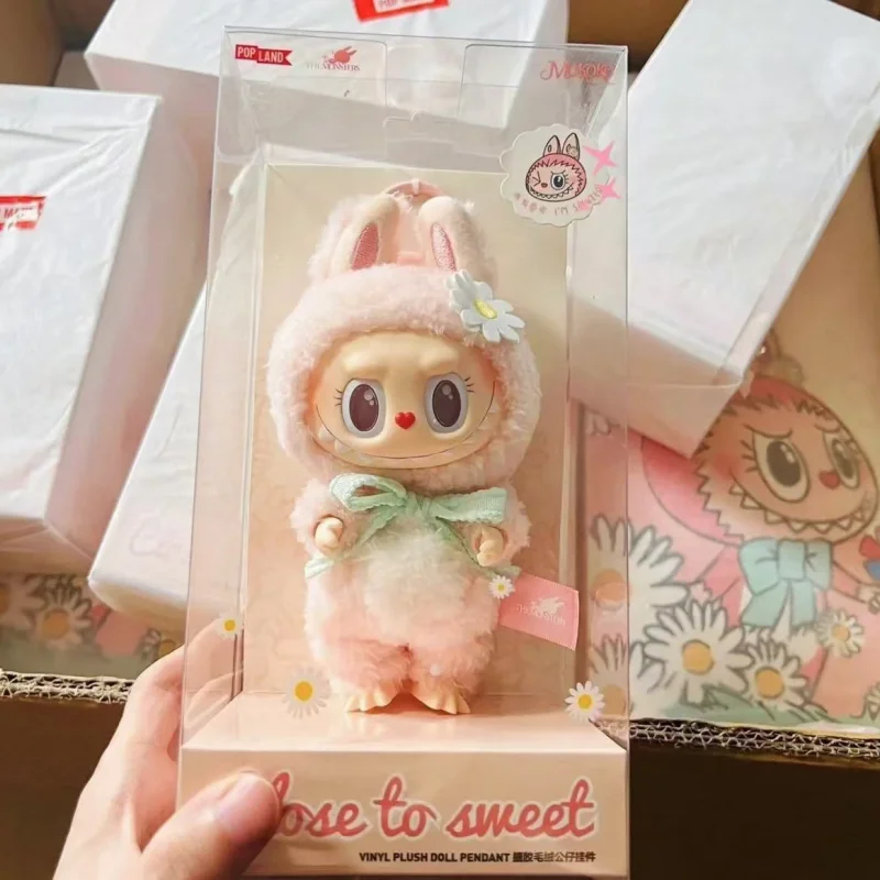 

Лидер продаж Labubu Mokoko, милая сестра, высокая красота, виниловое лицо, плюшевая подвеска, милая кукла для девочек, милая коллекция подарков на день рождения