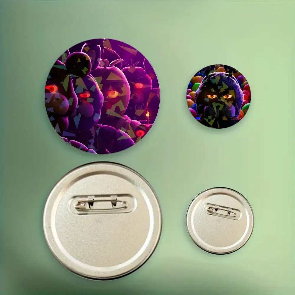 الكرتون F-FiVE N-NiGhtS في F-FReDY-Y شارة مستديرة دبابيس التلبيب لحقائب الظهر حقيبة الليزر بروش الملابس الهدايا #4