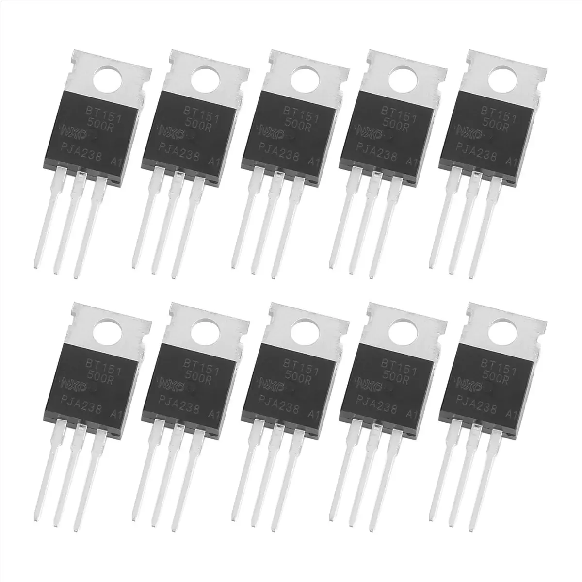 T35C 10x BT151-500R SOT78 Package Motor Control SCR Thyristors 500V 12A