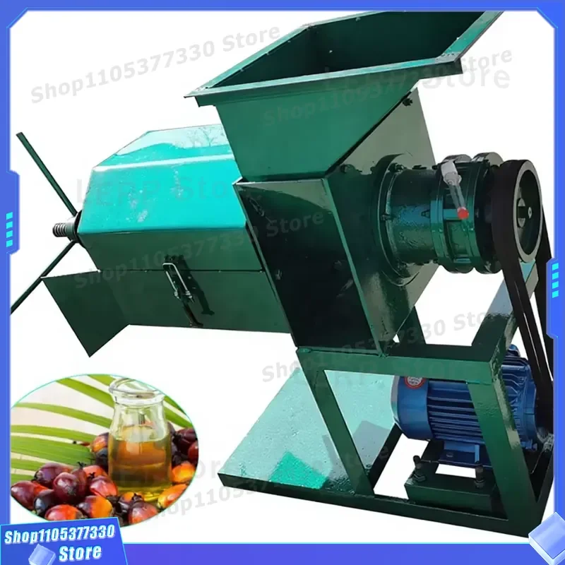 1000kg Portable Diesel Palm Fruit Oil Press Machine for Red Palm Oil Extraction High Efficiency Small Scale Industrial