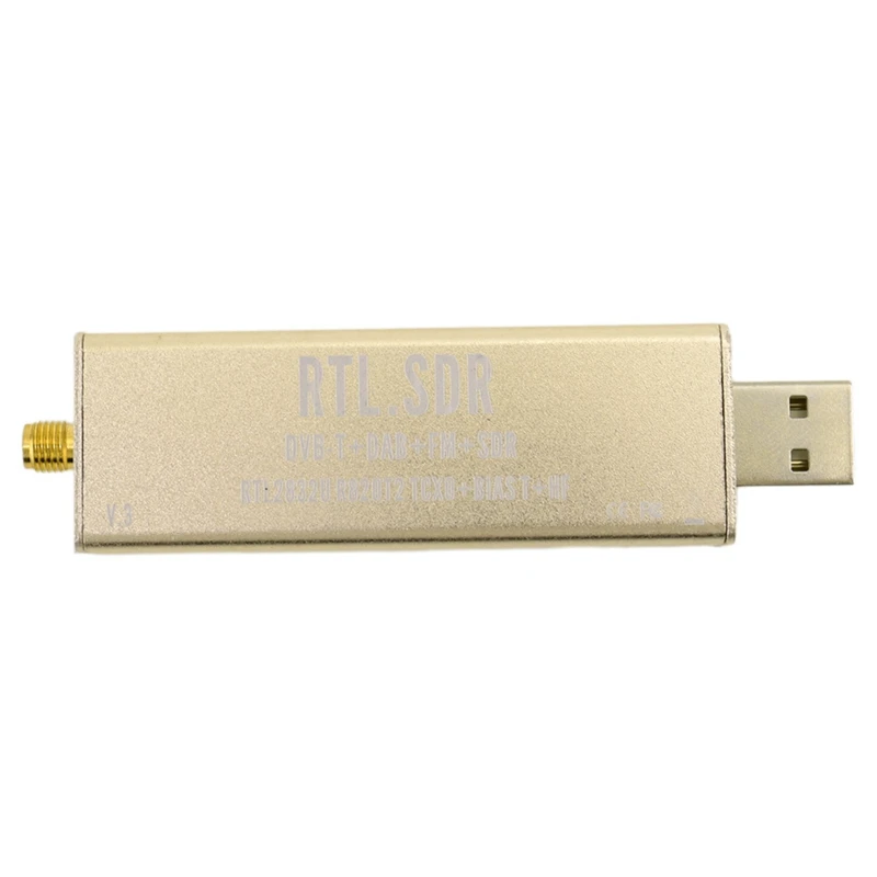 2X SDR Receiver V3 Pro Rtl2832 Rtl2832u R820T2 SDR RTL For 100Khz-1.7Ghz UHF VHF  AM FM