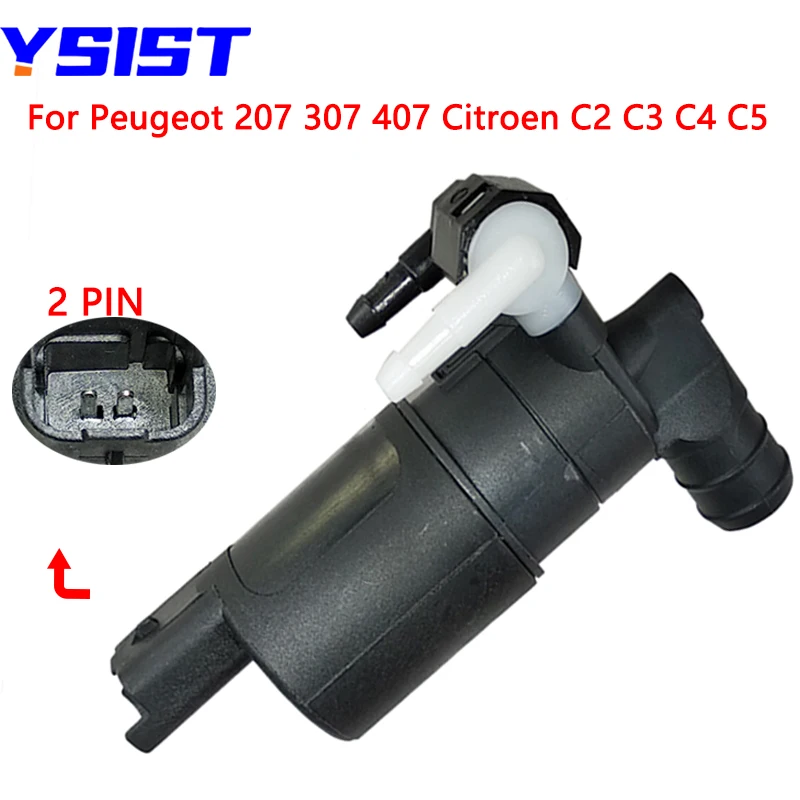 

Насос омывателя лобового стекла для Peugeot 307 106 607 MK2 Renault Citroen C2 C3 C5 Xsara, мойки стеклоочистителя 807 643475 8200194414