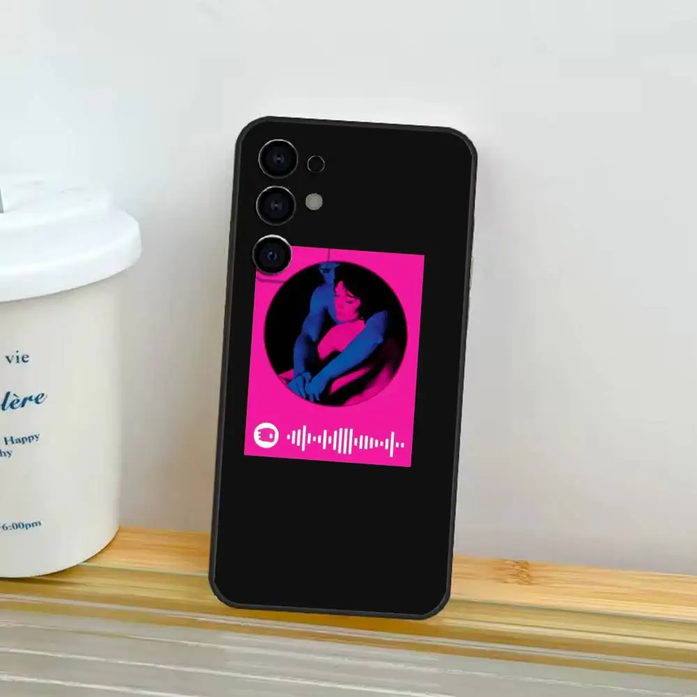 حافظة هاتف موسيقية من TV G-Girl لهاتف سامسونج S25، S24، S21، S22، S23، S30، Ultra، S20، Plus، Fe، Lite Black Shell