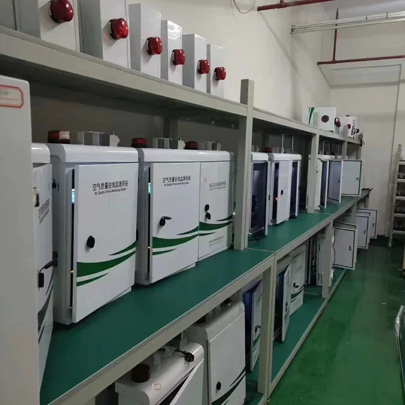 Safewill OEM/ODM ES80A-A6 Analizadores de gas en línea de contaminación del aire al aire libre PM2.5 PM10 TSP Sistema de monitoreo de calidad del aire y polvo