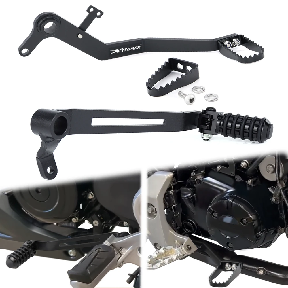 

Motorcycle Gear Shifter Shift Lever Foot Brake Pedal For Honda Grom125 MSX125 2014-2026 MSX125 ABS 2022-2026 MSX125 SP 2024-2025