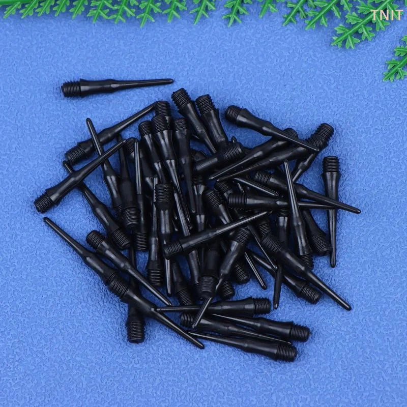 

[J] 36/50/100Pcs Short Soft Safety Plastic Dart Tips Stubby Points Wear-resistant Durable Shafts Flights Darts Outdoor Sports