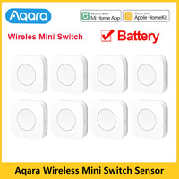 Aqara Wireless Mini Switch Sensor Zigbee One Key Control Button Smart Remote Control Home Automation for Homekit Xiaomi Mi Home