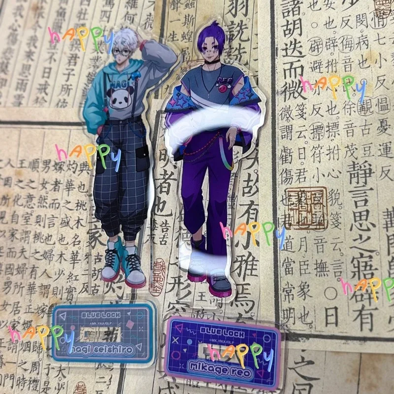 

BLUE LOCK Acrylic Stand Figure Isagi Yoichi Bachira Meguru Anime Peripheral Popular Clothing Series Desktop Ornament Gifts New