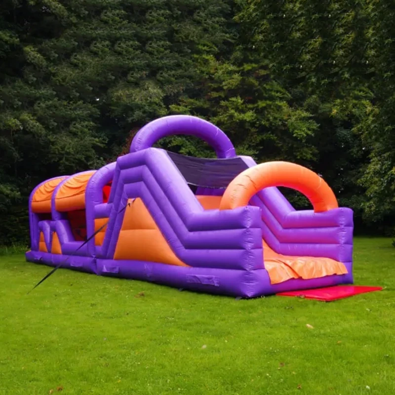 Factory Price Hot Selling Inflatable Toy Children Adult Park Outdoor Giant Durable Inflatable Obstacle Training Bounce House for