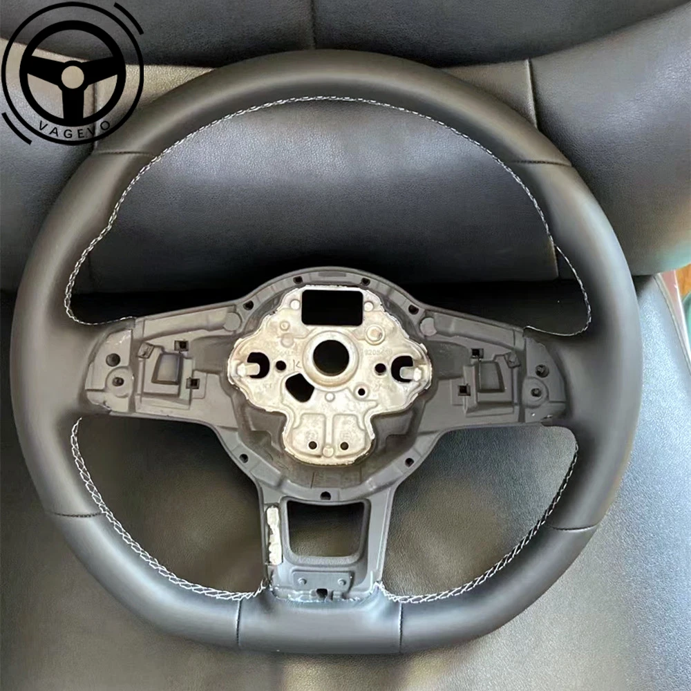 Alcantara lederen stuur geschikt voor VW Golf7 MK7 R GTI GTE GTD Passat B8 Tiguan MK2, sportwiel, auto-accessoires