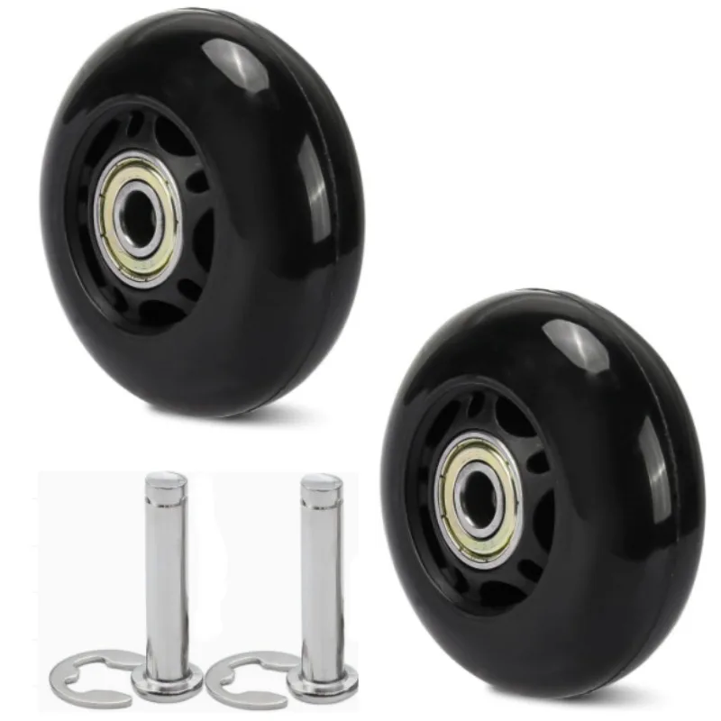 Paquete de 2 ruedas de repuesto para maletas con ruedas de la serie Pelican Storm iM, ruedas resistentes y duraderas para maletas de viaje
