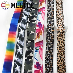 5Meters 5# Printed Nylon Zippers Handbag Bag Clothes Zip Sewing Repair Kits Decor Invisible Zipper Tape DIY Supplies Accessories