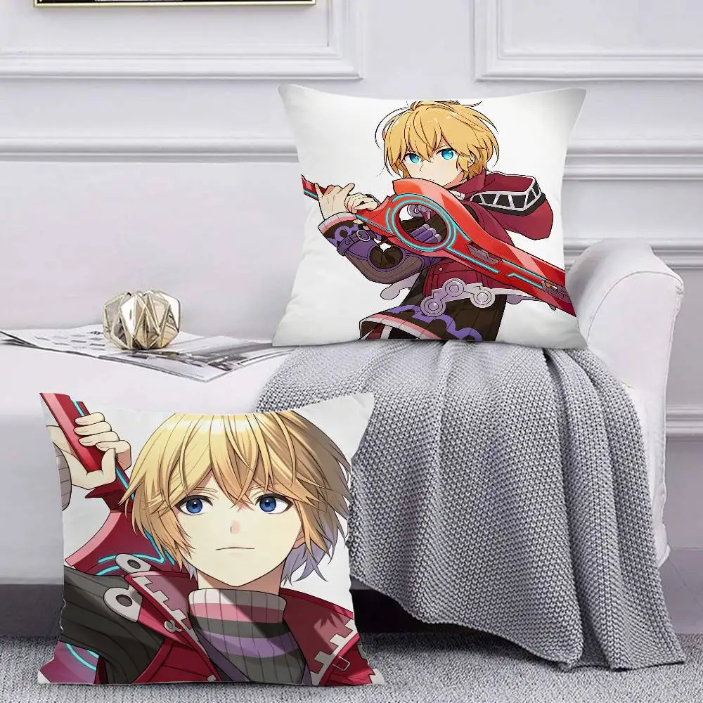X-Xenoblade C-Chronicles S-Shulk Pillow Case for Sofa Living Room Home office Decor Protective Cover