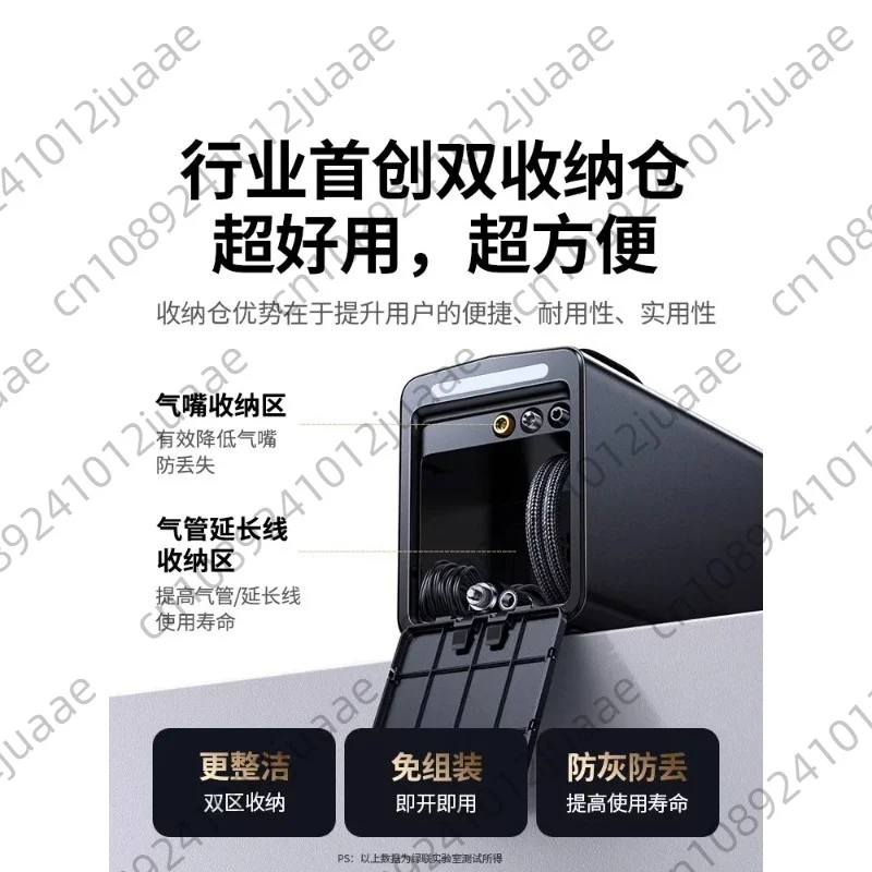 Car inflatable pump, electric inflatable pump, automobile tire pressure pointer, inflator pump, wired inflatable treasure