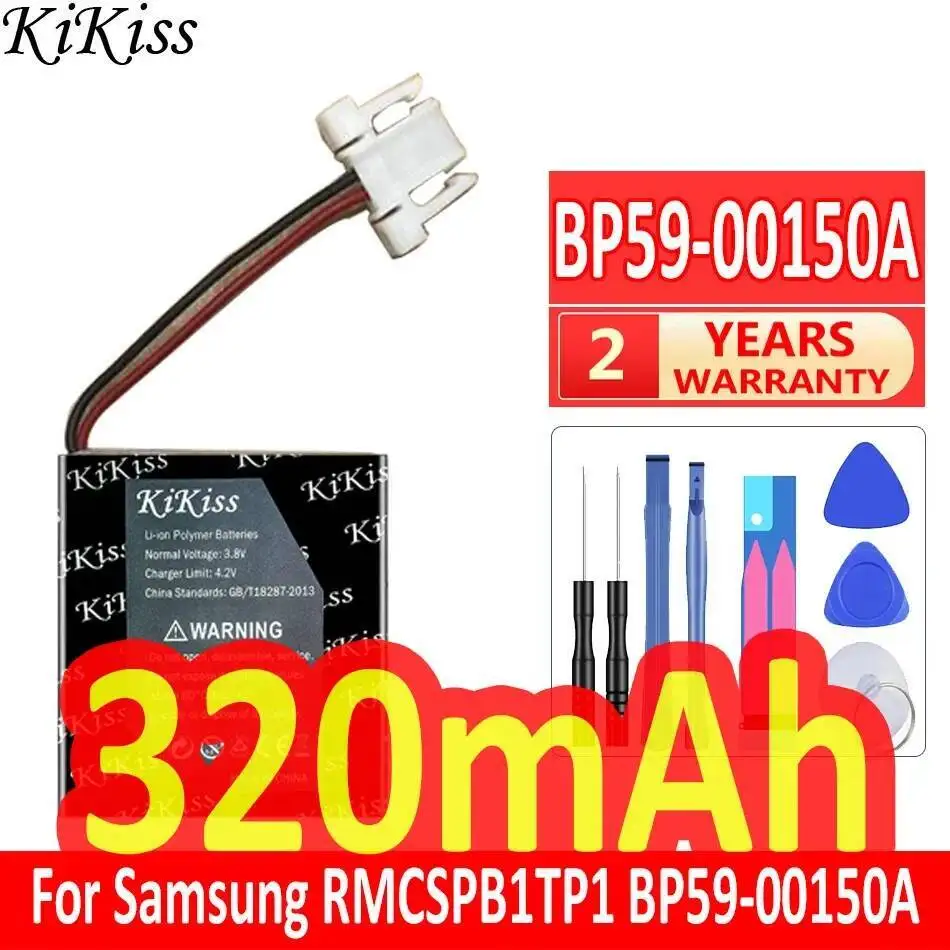 Remote Control Battery 320Mah BP59-00150A Long-Lasting Reliable Replacement For Samsung RMCSPB1TP1