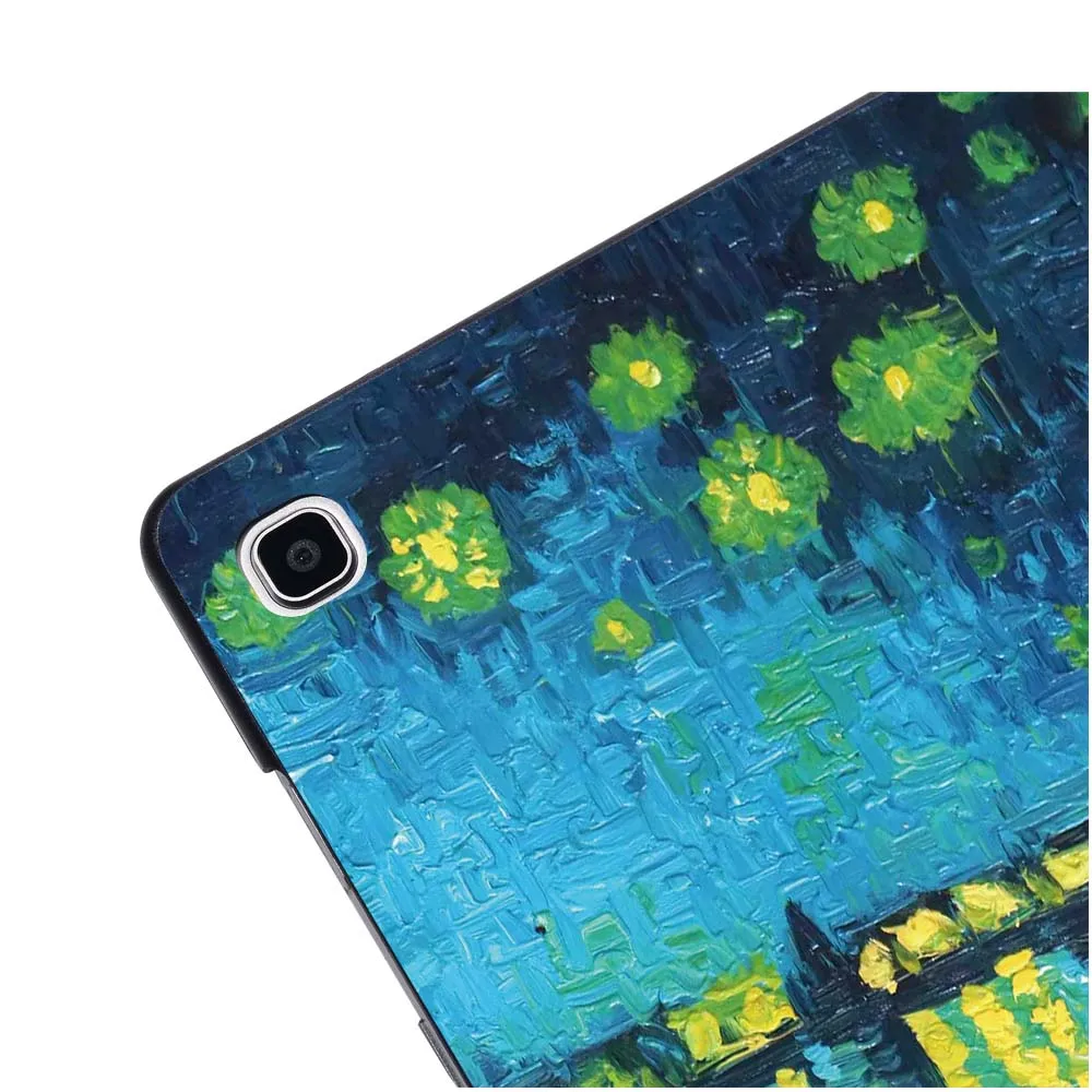 Pintura a óleo Padrão Hard Shell Case, Caso Tablet para Samsung Galaxy Tab S4, Tab S5e 10,5 \