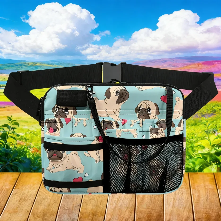 Cute Animal Medical Utility Waist Bag - close-up view