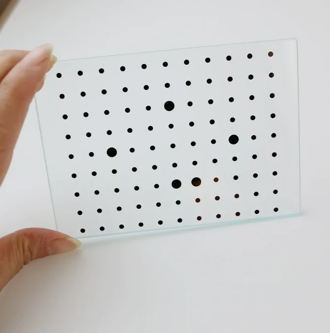 High Precision Halcon 11x9 Dot Grid Calibration Board for Machine Vision Camera Calibration