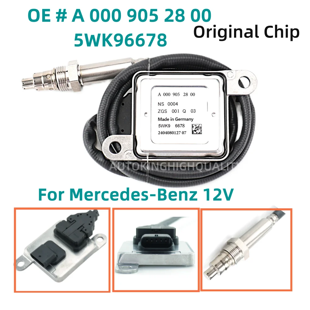 

Nitrogen Oxygen Sensor A0009052800 5WK96678 For Mercedes-Benz W164 W166 W212 W221 W222