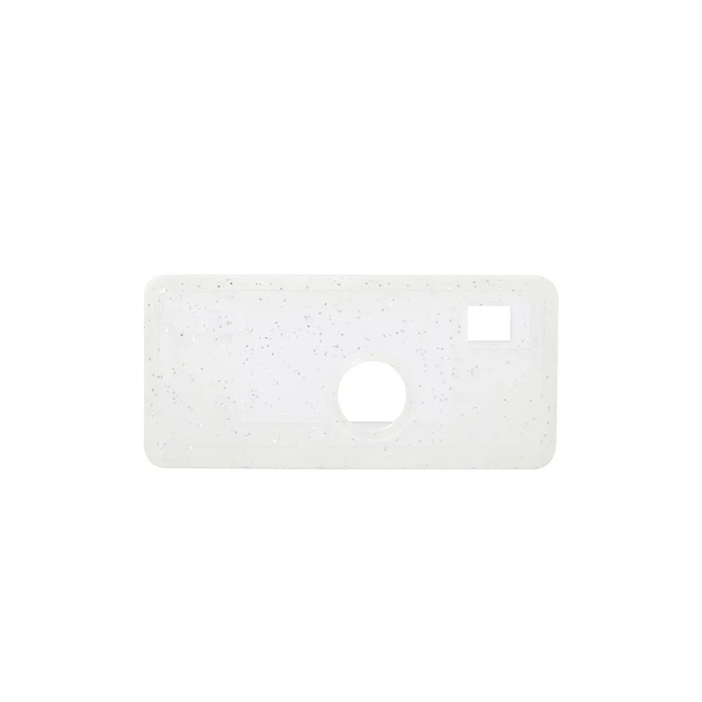 Glitter Finish Camera Case Transparent Precise Molding Protective Shell Lightweight PC for KODAK CHARMERA 1987