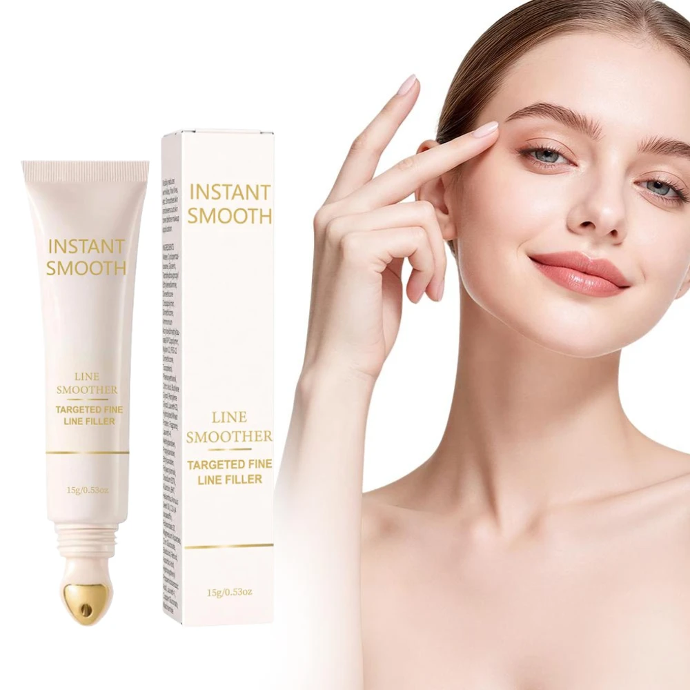 Softening Makeup Primer Pore Eraser Rollerball Fine Line Filler Cream Instant Wrinkle Lightweight Hydrating Natural Daily Makeup