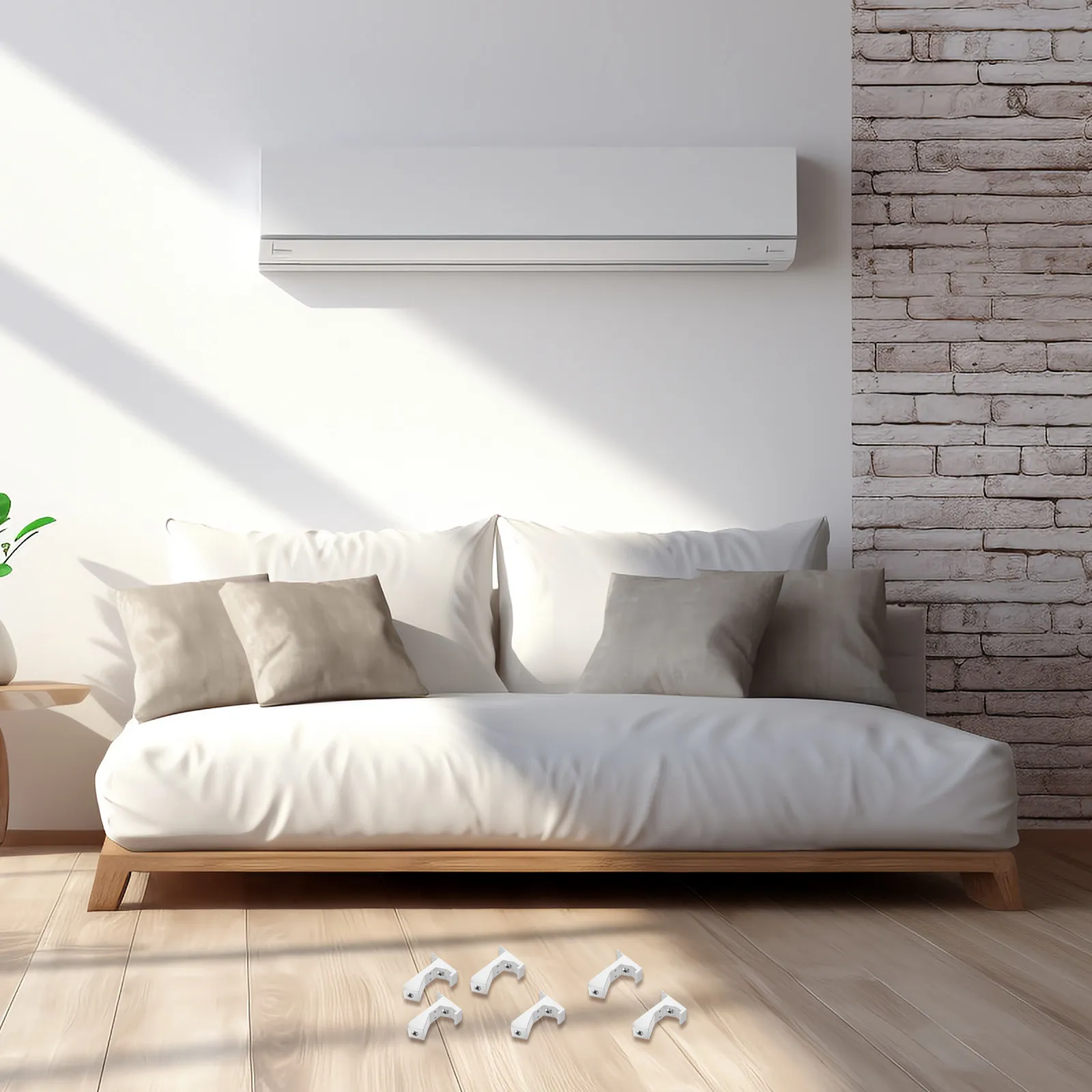 1 Juego de Herramientas de Reparación de Pisos de Madera con Sonido, Kit de Reparación de Pisos de Aluminio, Herramienta para Reforzar Pisos de Madera, Elimina el Ruido de los Tableros de Subsuelo