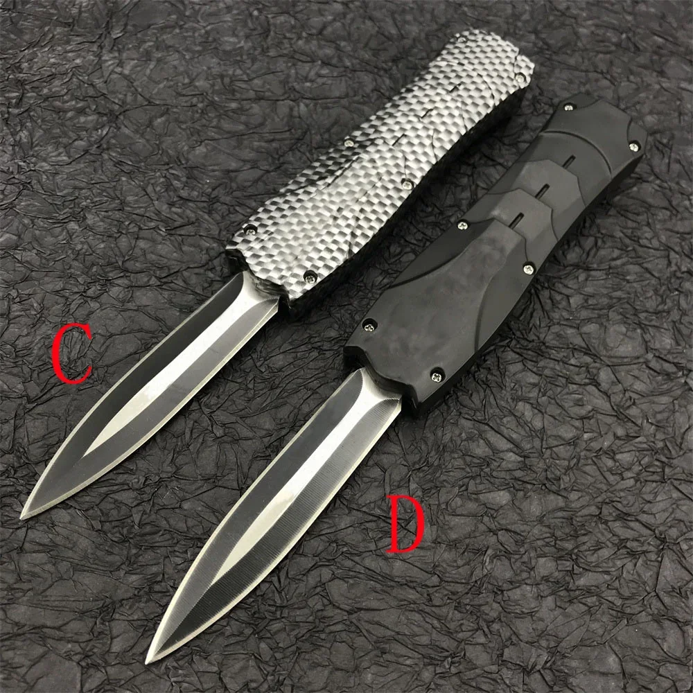 BM Camping knife 440C Blade Hunting Knife Tactical Self-defense Folding Knives ABS Handle Outdoor Survival Pocket EDC Tools