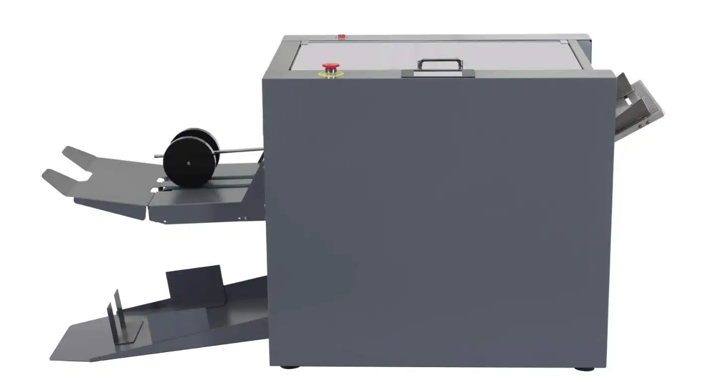 DFS370 Macchina per rilegatura a filo con testa per chiodo a filo Hohner completamente automatica per cucitura a sella per libretti con tagliabordi